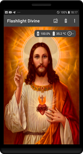 Android application Flashlight Divine ® OFFICIAL screenshort