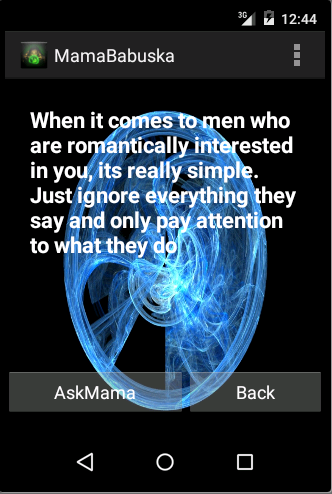FortuneTeller MamaBabuska Screen 2