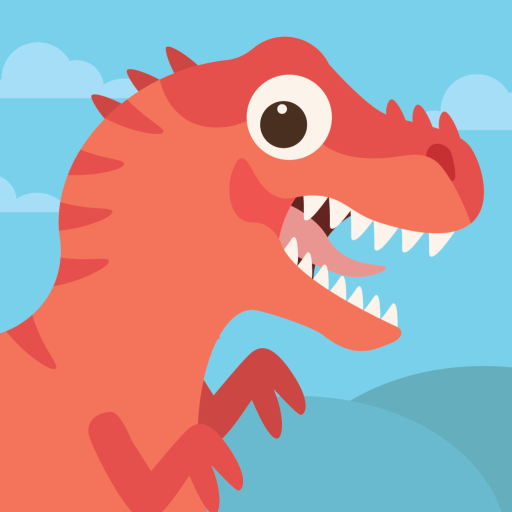 Dinosaur games for kids age 4+ Logo