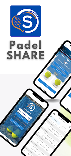 Android application Padel Share: American-style screenshort