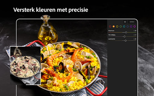 Lightroom foto- & video-editor