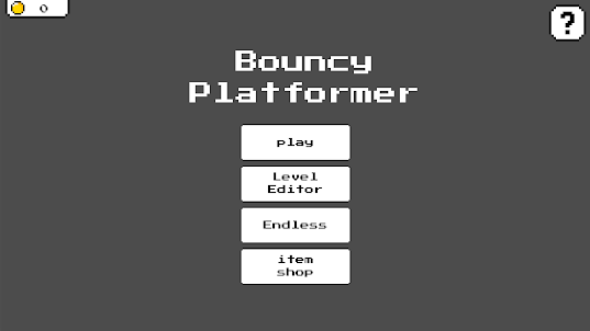 Bouncy Platformer