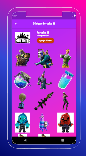 ?Stickers de Fortnite Battle Royale para Whatsapp