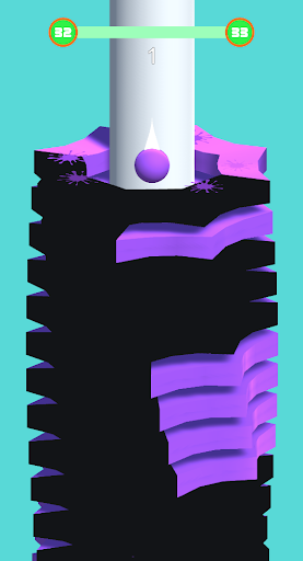SpiralDropBall3D-Blasting Screen 3