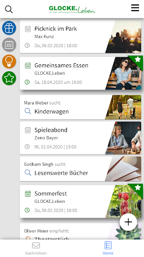 Android application GLOCKE.Leben screenshort