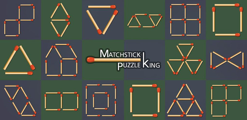 Matchstick Legkaart King