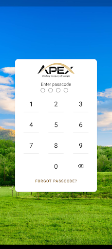 Android application Apex Banking Co of GA screenshort