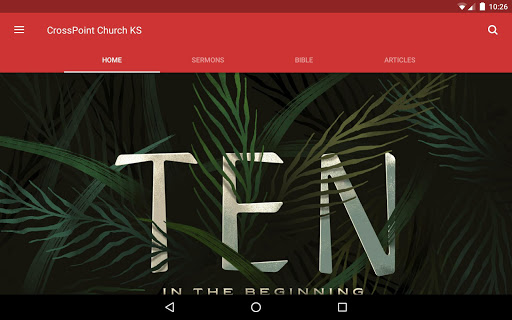 Screenshot of CrossPoint Church KS