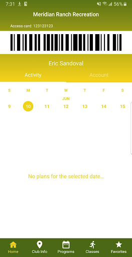 Android application Meridian Ranch Recreation screenshort