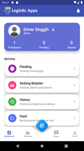 MBU Logistik Screen 3