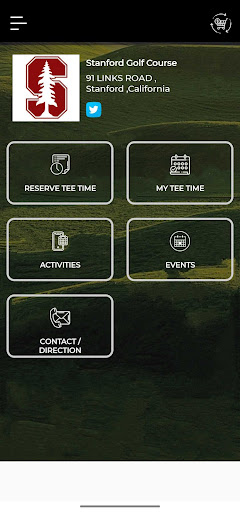 Android application Stanford Golf Course screenshort