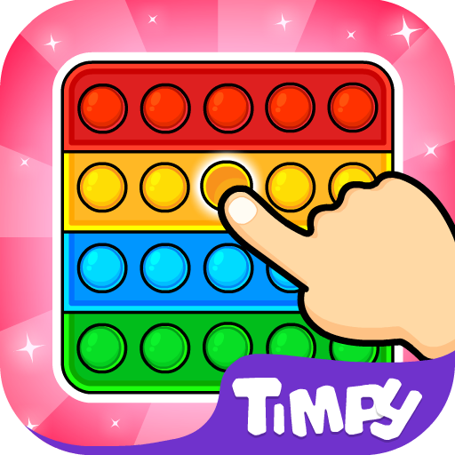 Timpy Pop It: Baby Kids Games logo