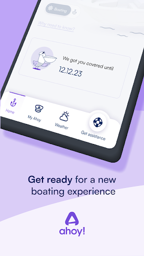 Android application Ahoy! Boat Insurance screenshort