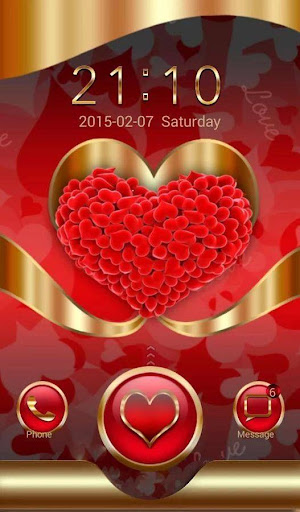 Android application Heart Valentine Go Locker them screenshort