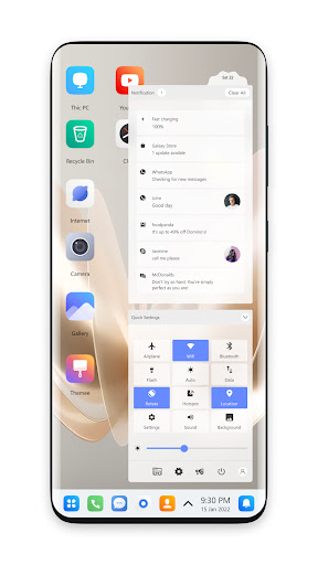 Honor V Purse Theme Screen 2