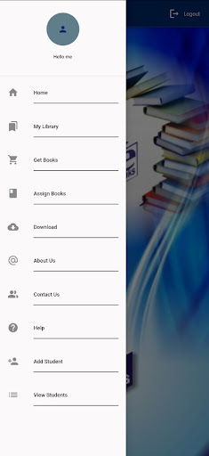 Android application Evans e-ReaderN screenshort