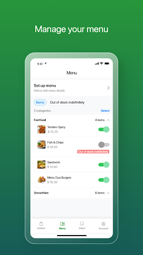 BaroExpress for Merchant Screen 3