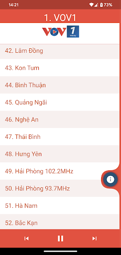 Nghe Radio Screen 3