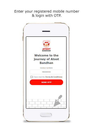 Android application Atoot Bandhan 2.0 screenshort