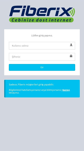 Android application Fiberix screenshort