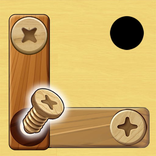 Nutty Puzzles: Screw and Solve logo