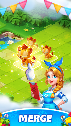 Fantasy Merge Zoo - Screenshot 1