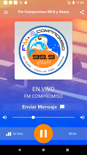 Android application Fm Compromiso 99.9 Y Vosss screenshort