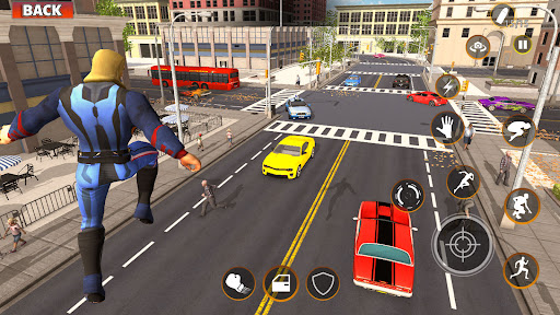 Android application Gangster Target Superhero Game screenshort