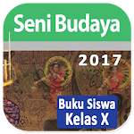 Cover Image of Download Buku Siswa Kelas 10 Seni Budaya Smtr 1 Revisi 2017 3.0.0 APK