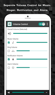 Volume Control - Bottom Screen Capture d'écran