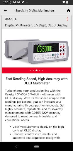 Keysight Pocket Guide Screen 2