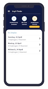 Impf-Finder Screenshot
