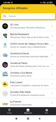 Cliente VIP Screen 2
