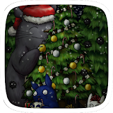 christmas tree theme icon