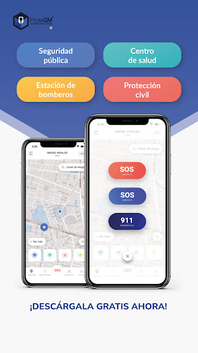 Android application ProteGM screenshort