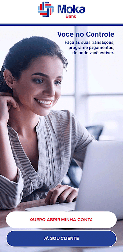 Android application Moka Bank screenshort