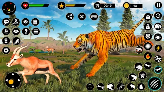 เสือจำลอง - เกมสัตว์ : เกมเสือ