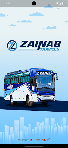Android application Zainab Travels screenshort