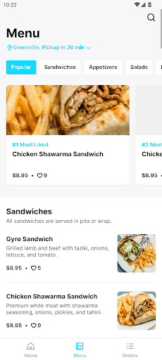 Bateeni Mediterranean Grill Screen 2