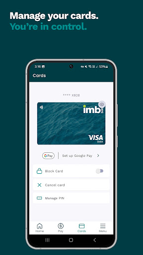 IMB Bank Mobile Banking Screen 3