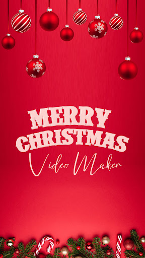 Android application Merry Christmas Video Maker screenshort