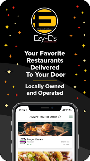 Android application Ezy-Es Takeout Delivery screenshort