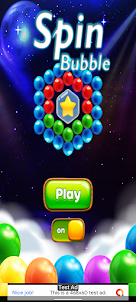 Spin bubble shooter