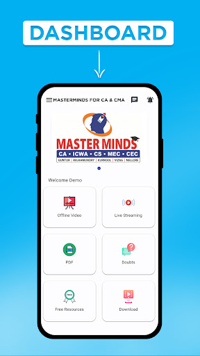 MASTERMINDS VIDEO CLASSES Screen 3