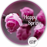 Spring GIF icon