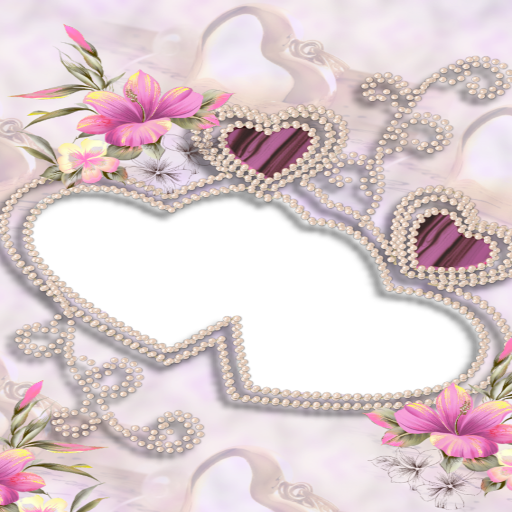 Heart Love photos frame logo
