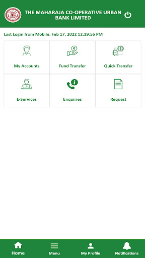 THE MAHARAJA COOP URBAN BANK Screen 2