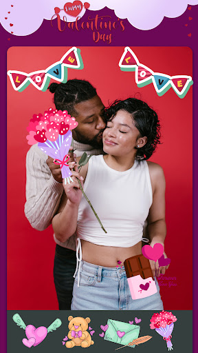 Valentines Day Love Stickers Screen 3
