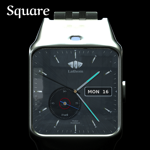 Lathom Nova Grey Android Wear Screen 2