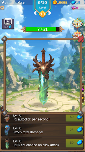 Screenshot Anima Saga - RPG Clicker